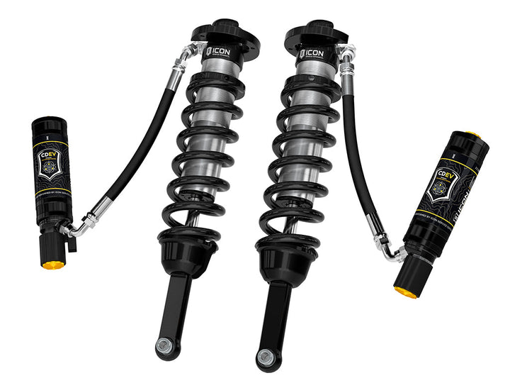 ICON 2005-2023 Toyota Tacoma 0-3.5"/0-2.75" Lift Front VS 2.5 Coilovers Ext Travel Remote Res w/CDEV Pair