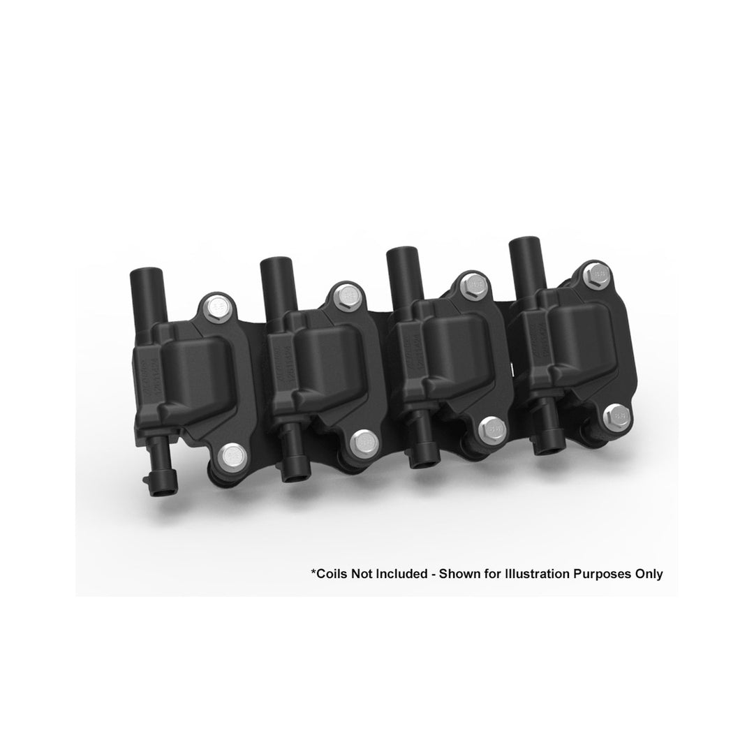 Holley EFI Ignition Coil Remote Relocation Bracket, Black Finish, Pair | SKU 561-130