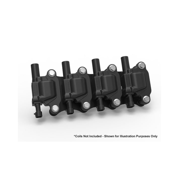 Holley EFI Ignition Coil Remote Relocation Bracket, Black Finish, Pair | SKU 561-130