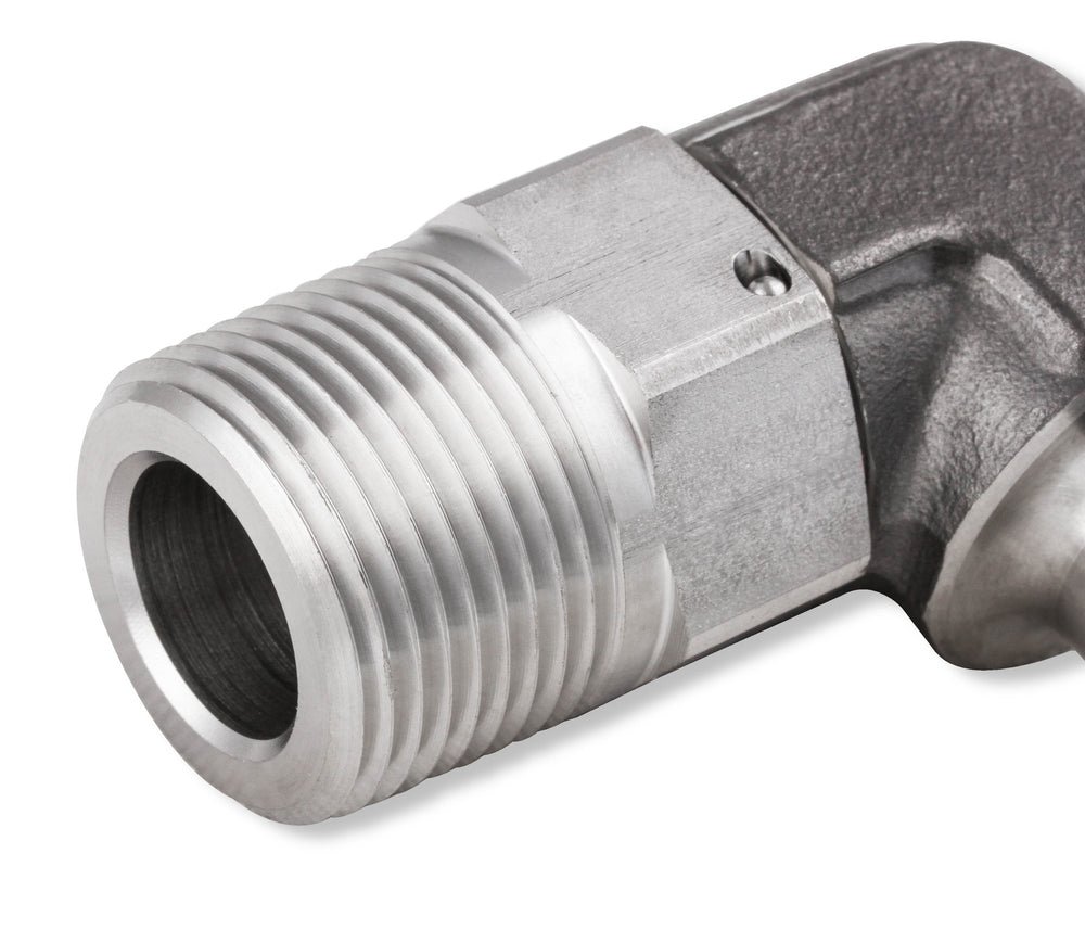 Earl's 90 Degree 5/8" Hose to 3/4" NPT Male Elbow - with Swivel | SKU SS988409ERL