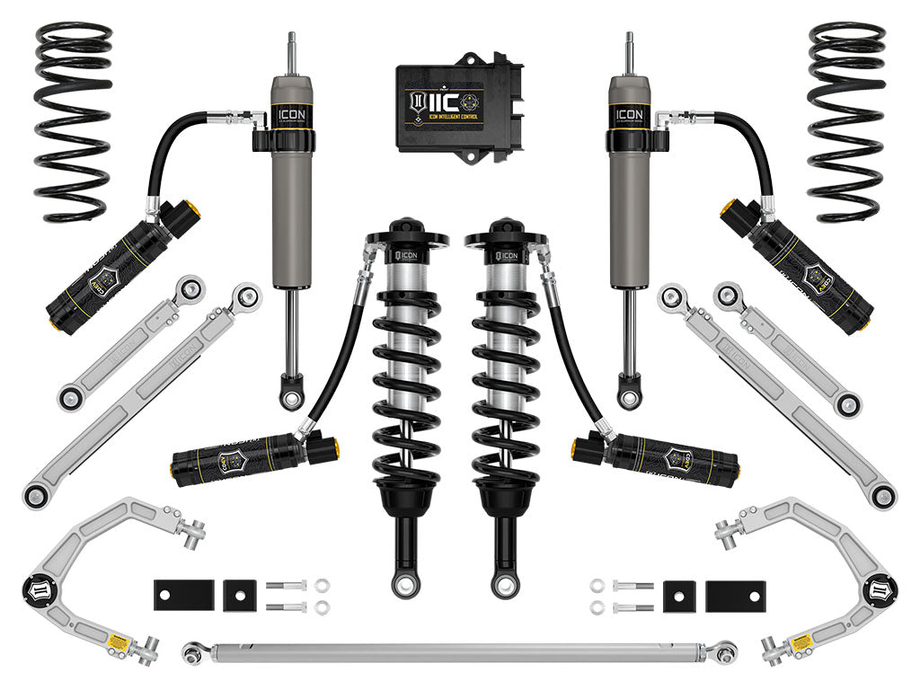 ICON 2023-2026 Toyota Sequoia 3-4.5" Lift Stage 12 Suspension System Billet (K53242)
