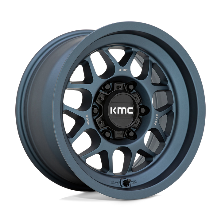 KMC KM725 Terra Wheel - Metallic Blue