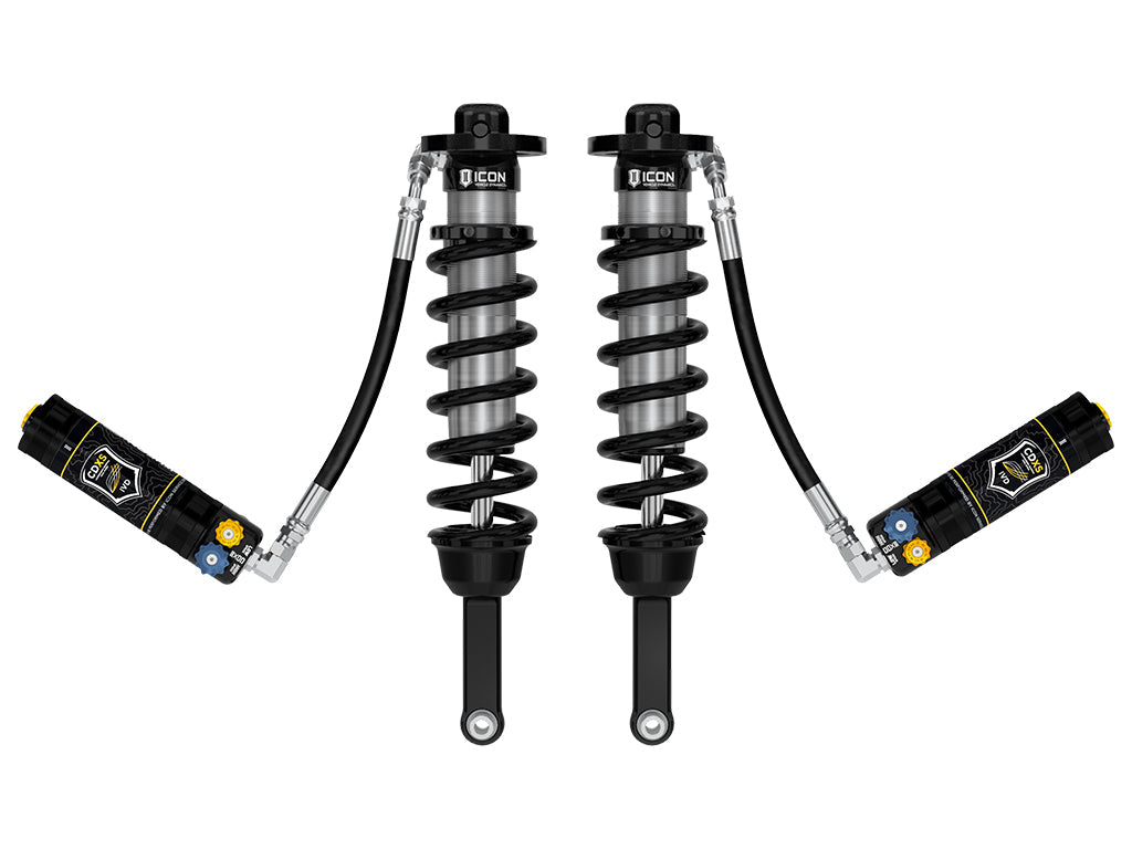 ICON 2005-2023 Toyota Tacoma 0-3.5"/0-2.75" Lift Front VS 2.5 Coilovers Ext Travel Remote Res w/CDXS 700 lbs/in Coils Pair