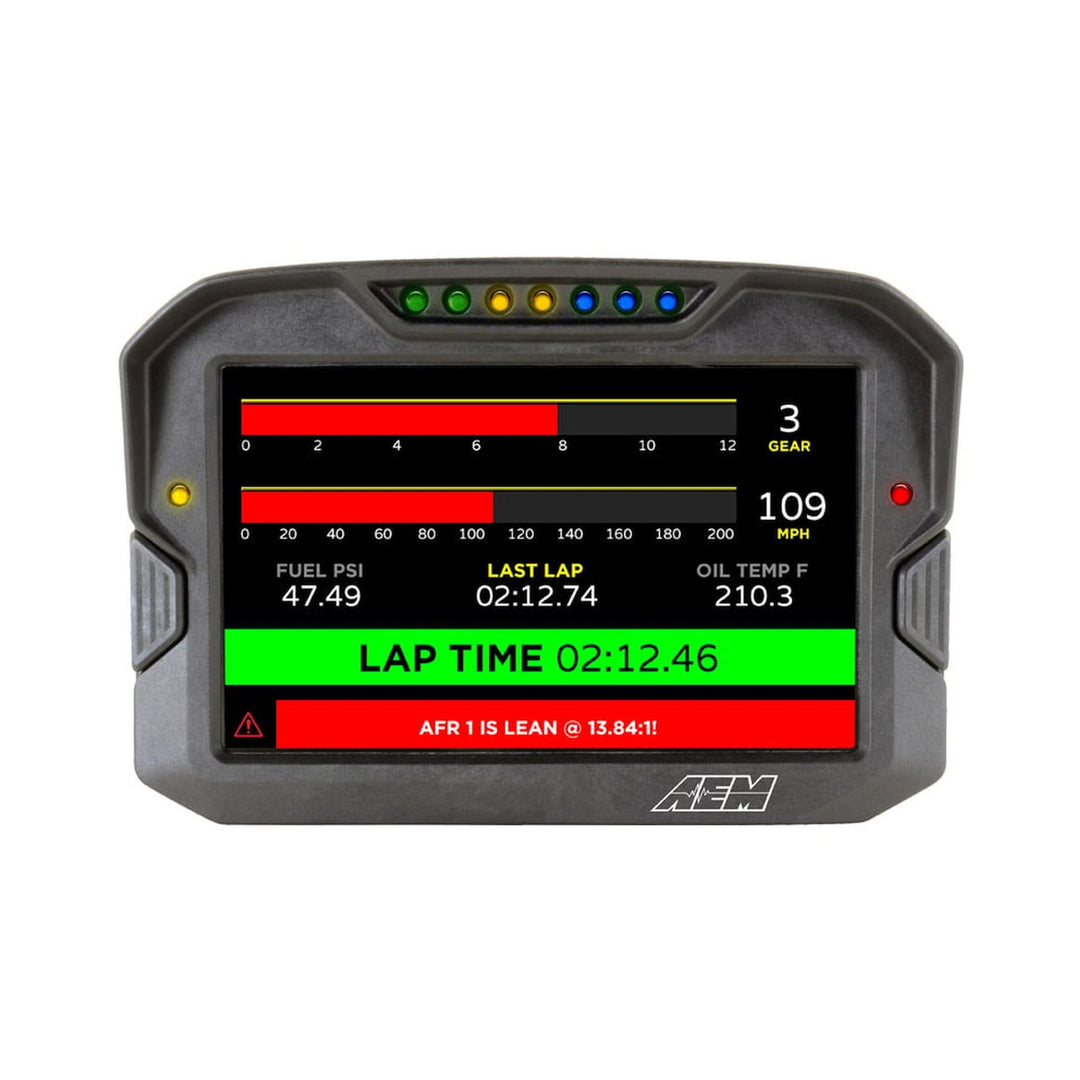 AEM CD-7 Carbon Non-Logging/ Non-GPS Display | SKU 30-5700