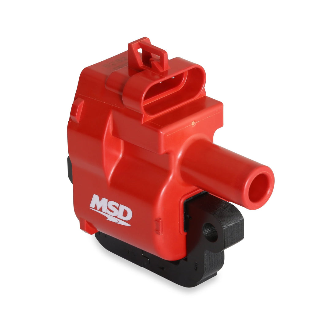 MSD Ignition Coil - GM LS Blaster Series - LS1/LS6 Engines - Red - 8-Pack | SKU 82628