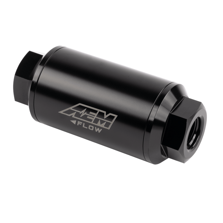 AEM Universal High Volume 100GPH, -6AN ORB, 10 Micron Fuel Filter | SKU 25-204