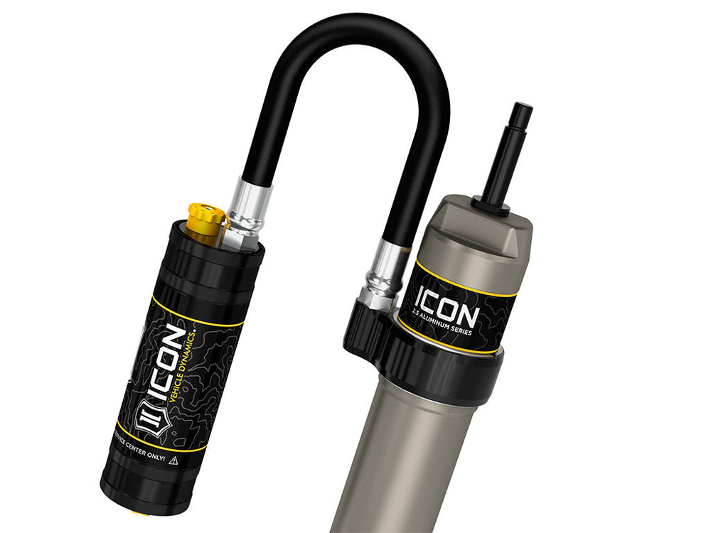 ICON 2014-2026 Ram 2500/2013-2026 Ram 3500 2.5" Lift Front VS 2.5 Shocks Remote Res w/CDCV Pair