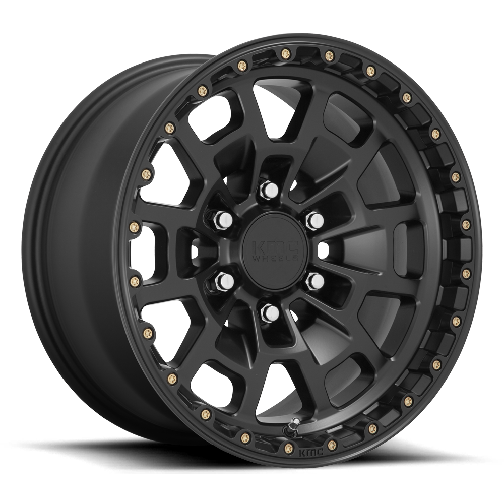 KMC KM718 Summit Wheel - Satin Black