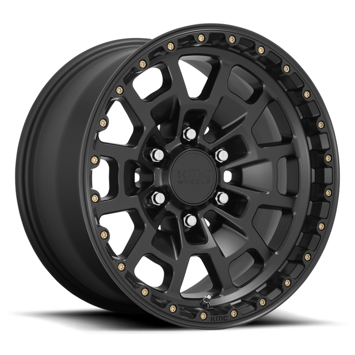 KMC KM718 Summit Wheel - Satin Black