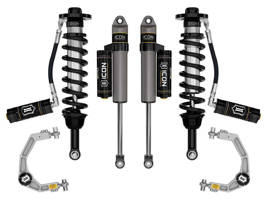ICON 2021-2026 Ford F-150 Tremor 2.5-3" Lift Stage 3 Suspension System Billet (K93163)
