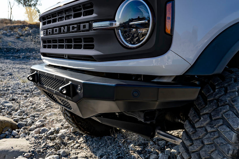 ICON Impact Armor 2021-2026 Ford Bronco Front Trail Series Bumper (45203)