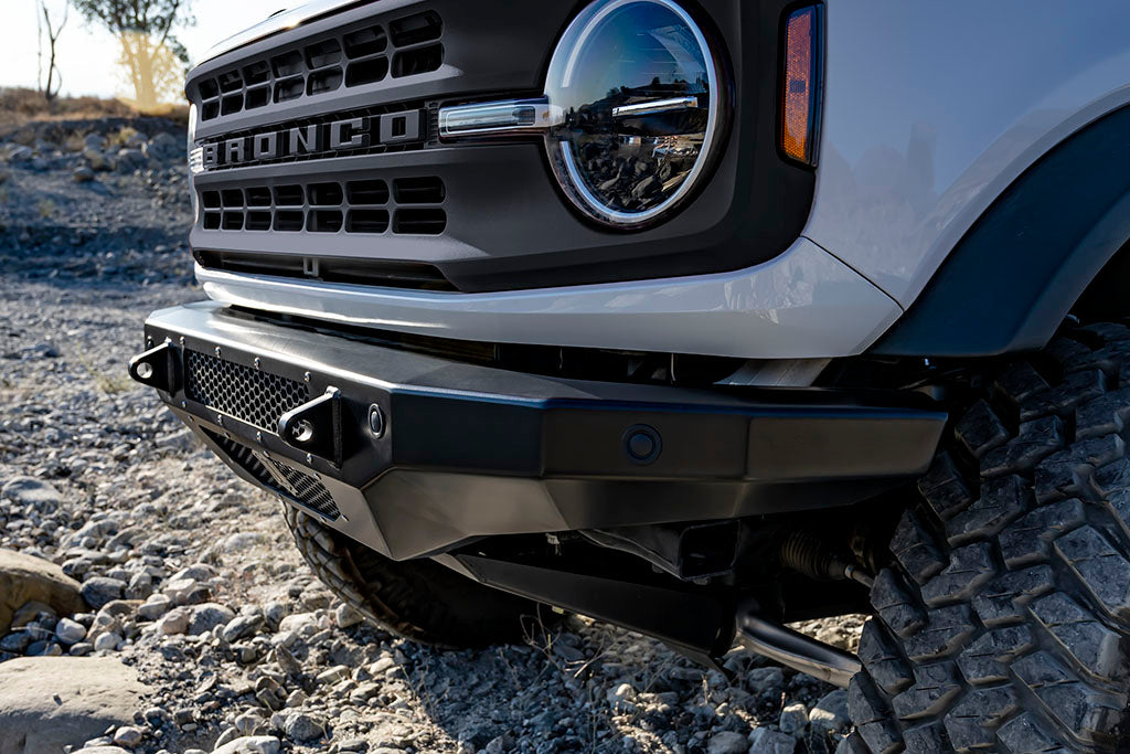 ICON Impact Armor 2021-2026 Ford Bronco Front Trail Series Bumper (45203)