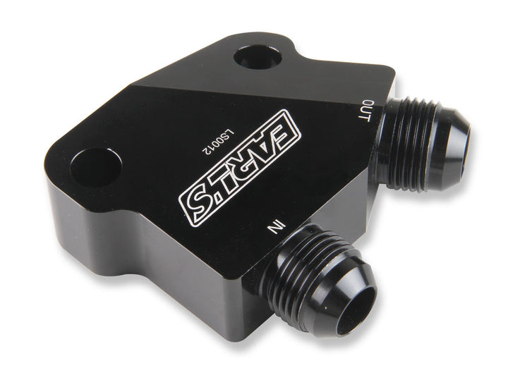 Earl's LS Side Mount Oil Cooler Adapter | SKU LS0012ERL