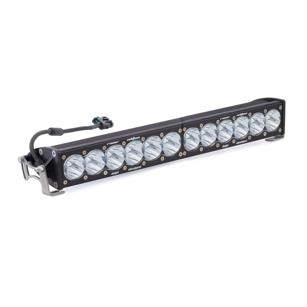 20 Inch LED Light Bar Single Straight High Speed Spot Pattern Racer Edition OnX6 Baja Designs 412002