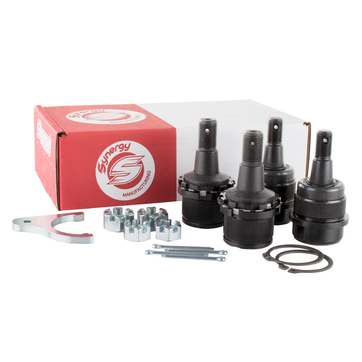 Dodge Ram 03-13 HD Knurled Adjustable Ball Joint Kit 1500/2500/3500 4X4 Synergy MFG | SKU 4123KN