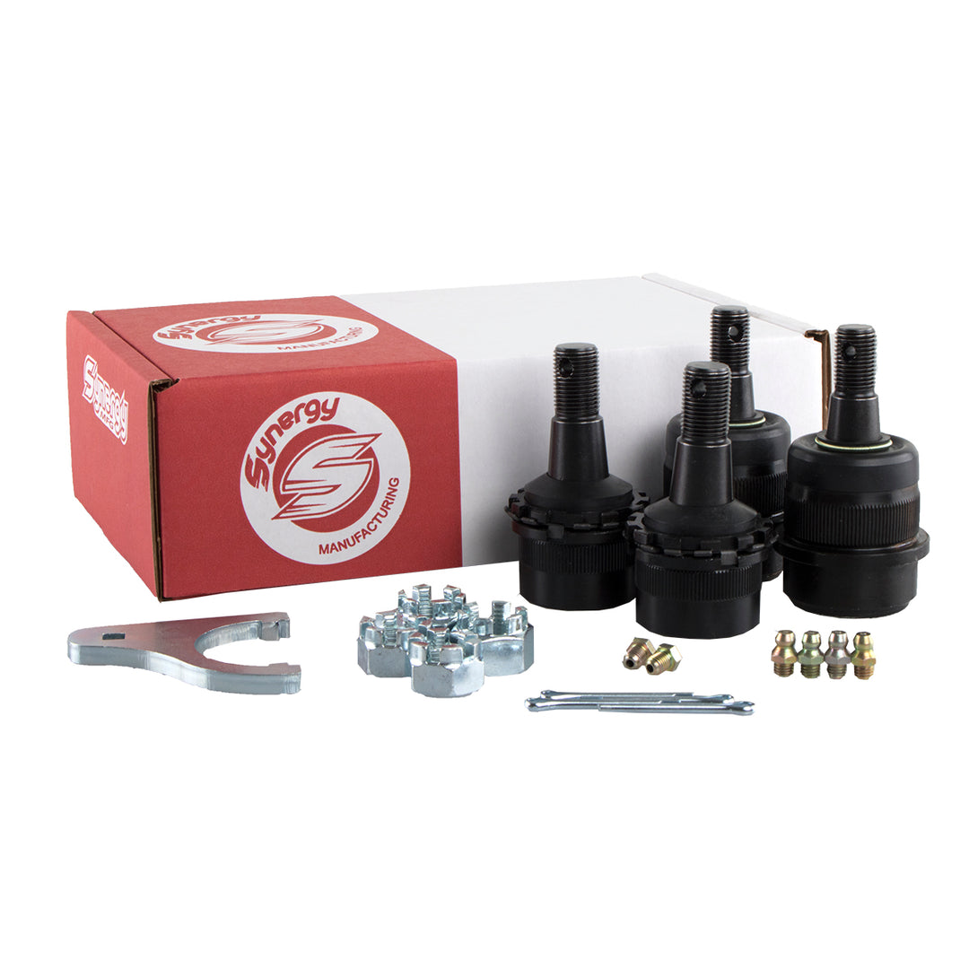 Jeep HD Knurled Adjustable Ball Joint Kit Jeep JK/WJ Synergy MFG | SKU 4127KN