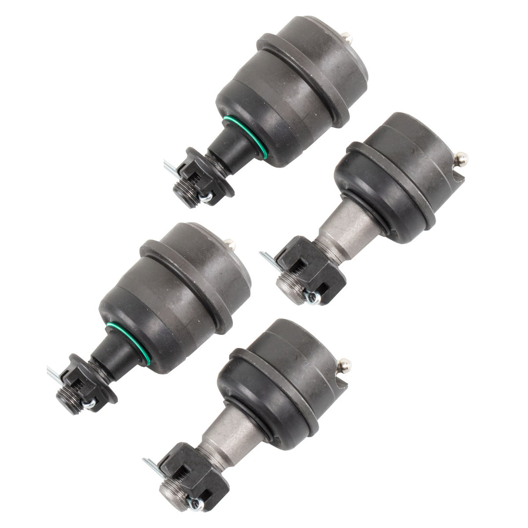 Jeep HD Non-Knurled Front Ball Joint Set Dana 30/44 2 Uppers 2 Lowers Jeep TJ/LJ/XJ/YJ/ZJ Synergy MFG | SKU 4140-60