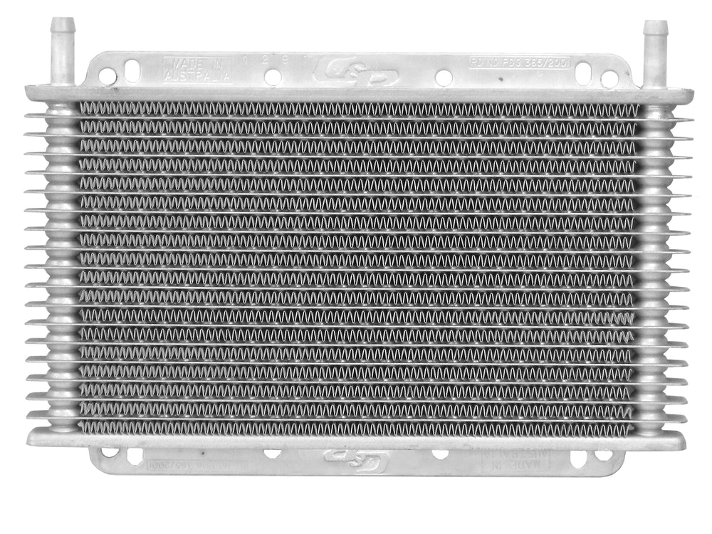 C&R Trans Oil Cooler Kit 11" x 6" x 3/4" 3/8" Push On Barb 42-00002 | image 2