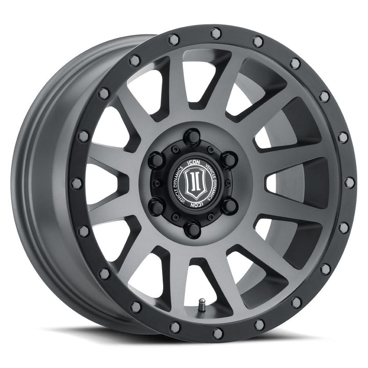 ICON Alloys Compression Titanium 18x9 6x135 6mm Offset 5.25" BS (2018906352TT)