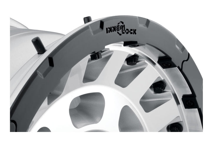 ICON Alloys Hammer Pro Silver Machined 17x8.5 5x5 -6mm Offset 4.5" BS (21017857345SM)