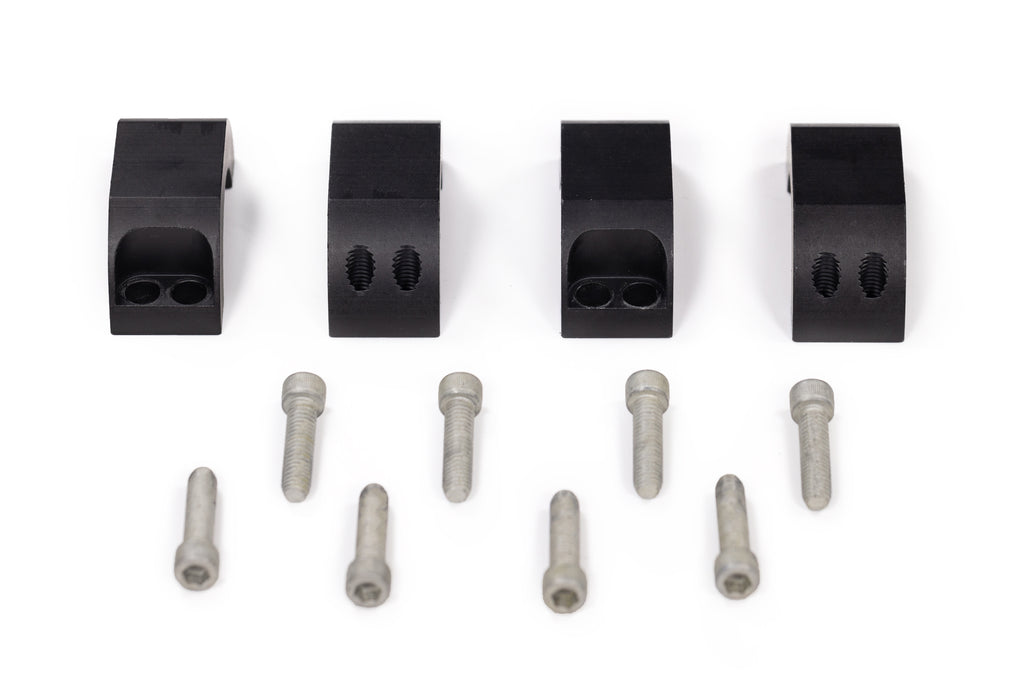 Jeep Low Profile Track Bar Clamps Yeti XD For 07-24 Wrangler JK/JL/Gladiator Steer Smarts | SKU 43031001-GQSK