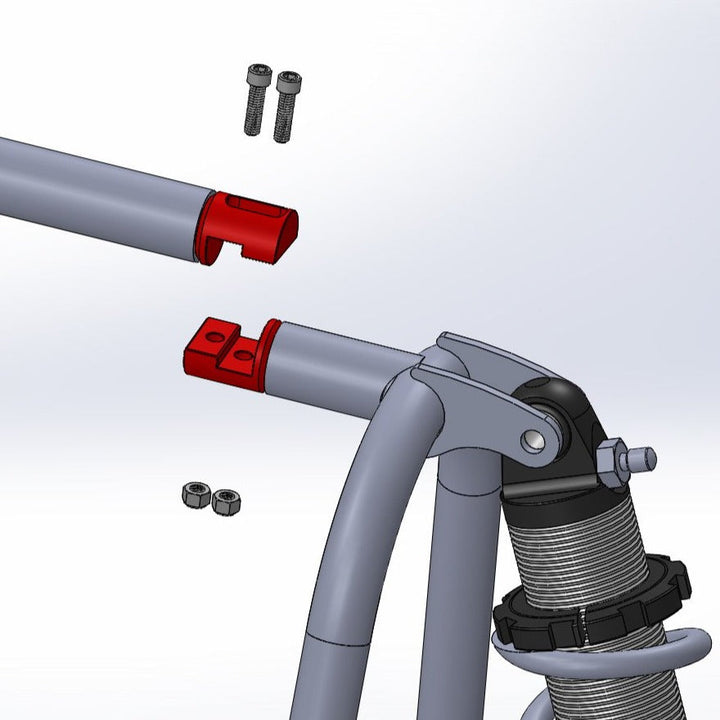TMR Customs Interlocking ID Tube Clamp - Round