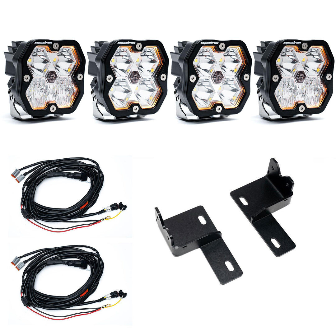 Squadron 2.0 Sport Behind-the-Grille Light Kit Toyota 2025-27 4Runner Clear 44-0013