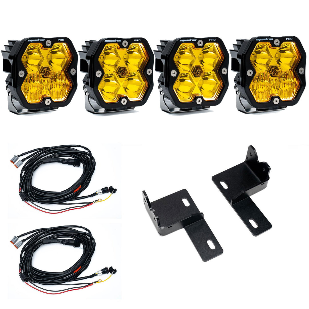 Squadron 2.0 Pro Behind-the-Grille Light Kit Toyota 2025-27 4Runner Baja Amber 44-0014