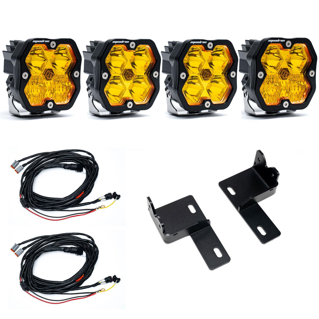 Squadron 2.0 Sport Behind-the-Grille Light Kit Toyota 2025-27 4Runner Baja Amber 44-0015