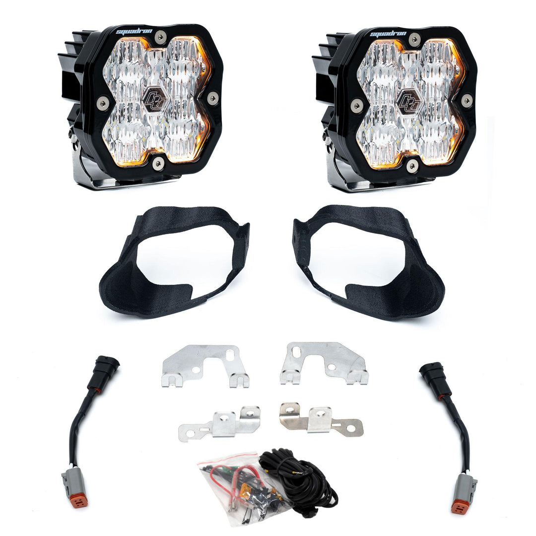 Squadron 2.0 Sport Fog Pocket Light Kit Mercedes 2019-26 Sprinter Van 1500/2500/3500/3500XD Clear 44-0025