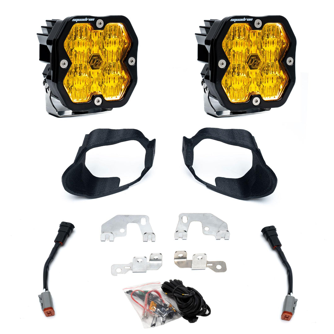 Squadron 2.0 Sport Fog Pocket Light Kit Mercedes 2019-26 Sprinter Van 1500/2500/3500/3500XD Baja Amber 44-0026