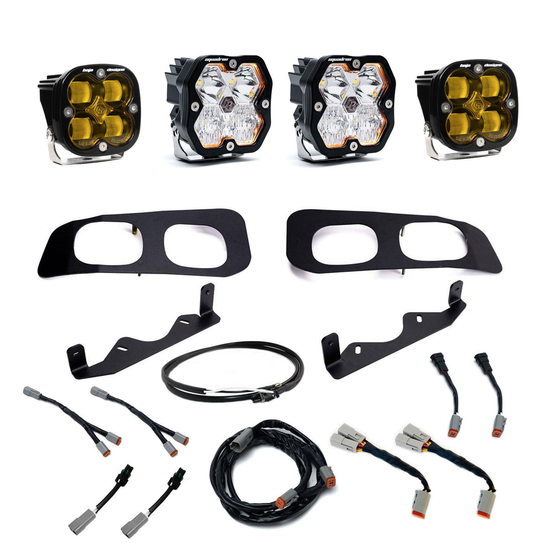 Squadron 2.0 Sport/Squadron Sae Dual Fog Pocket Light Kit Ford 2023-26 F-250/350 Super Duty Upfitter 44-0032-UP