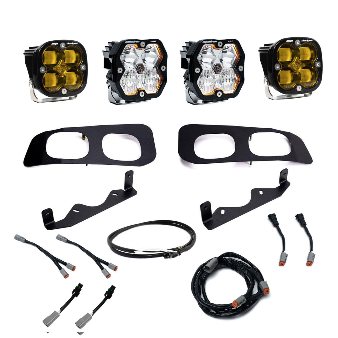 Squadron 2.0 Pro/Squadron Sae Dual Fog Pocket Light Kit Ford 2023-26 F-250/350 Super Duty Upfitter 44-0034-UP