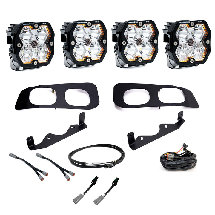 Squadron 2.0 Pro Dual Fog Pocket Light Kit Ford 2023-26 F-250/350 Super Duty Upfitter 44-0035-UP