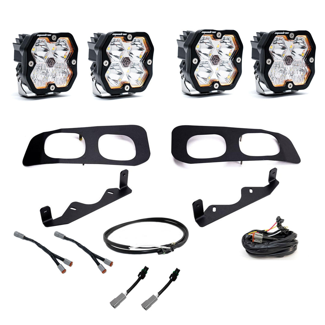 Squadron 2.0 Sport Dual Fog Pocket Light Kit Ford 2023-26 F-250/350 Super Duty Upfitter 44-0036-UP