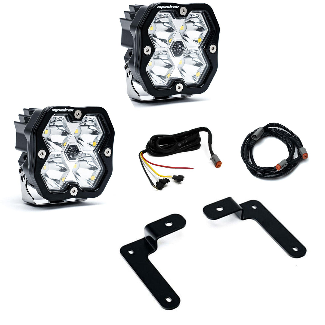 Squadron 2.0 Sport A-Pillar Light Kit Jeep 2018-26 Wrangler JL 2020-26 Gladiator JT Upfitter 44-0043-UP