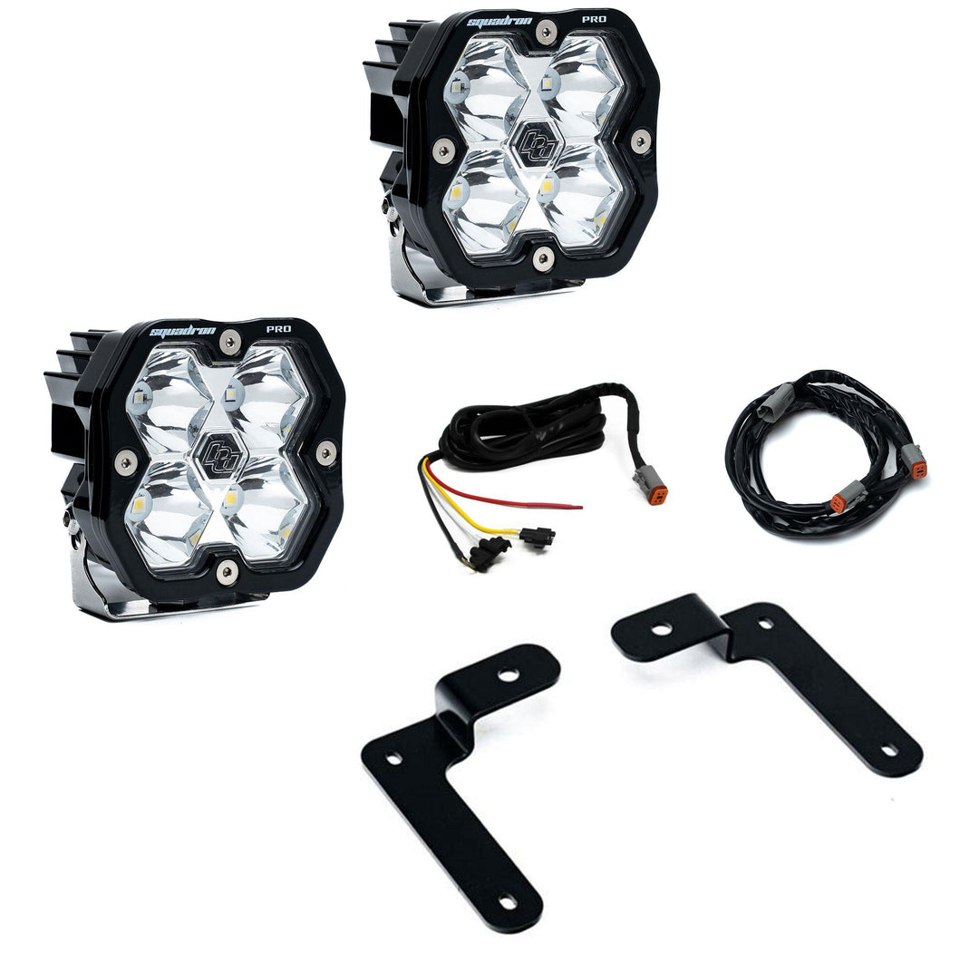 Squadron 2.0 Pro A-Pillar Light Kit Jeep 2018-26 Wrangler JL 2020-26 Gladiator JT Upfitter 44-0044-UP