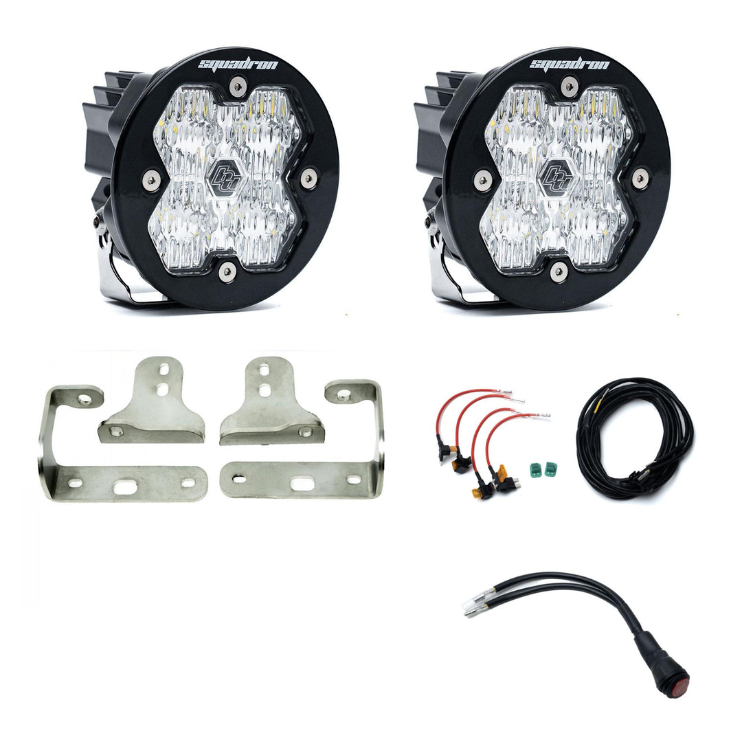 Squadron-R 2.0 Sport Fog Pocket Light Kit Jeep 2018-26 Wrangler JL 2020-26 Gladiator JT 44-0045