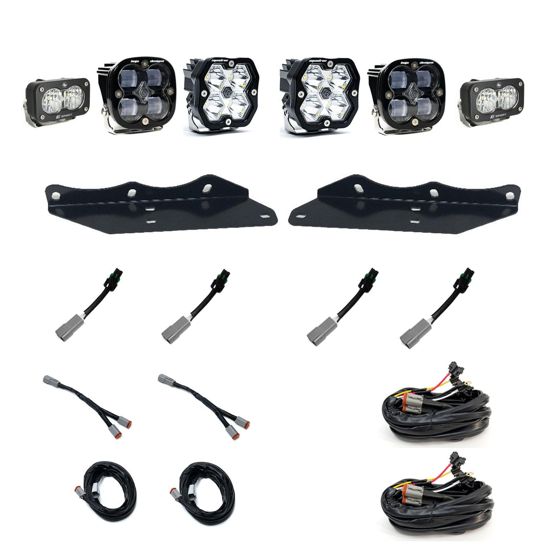 Squadron 2.0 Sport/Squadron Sae/S2 Sport Fog Pocket Light Kit Ford 2017-20 F-150 Raptor Clear 44-0069