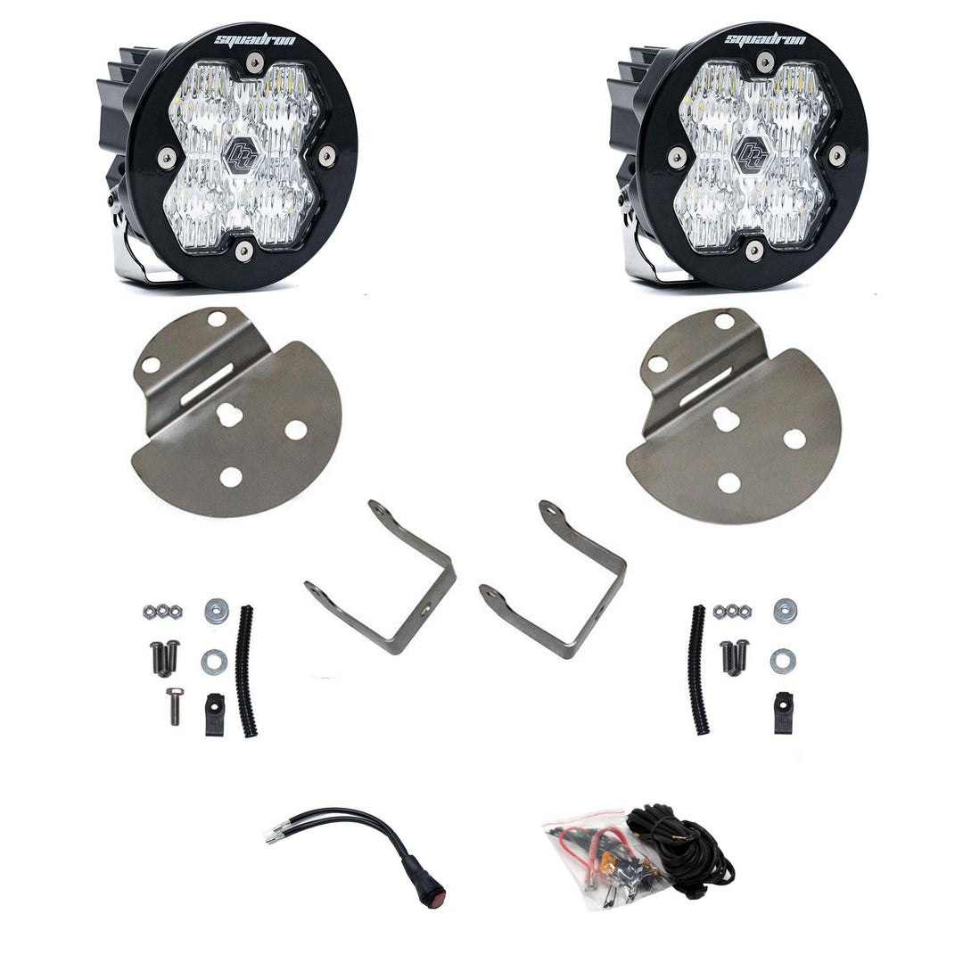 Squadron-R 2.0 Sport Fog Pocket Light Kit 2015-19 Colorado/Canyon/Silverado/Sierra/2500HD/3500HD Baja Amber 44-0074