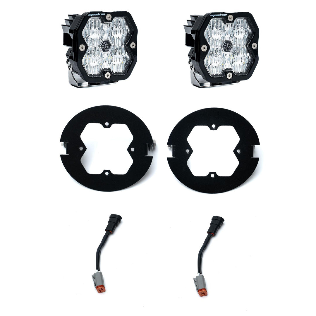 Squadron 2.0 Sport Fog Pocket Light Kit Ford 2006-14 F-150 Toyota 2005-11 Tacoma 2007-13 Tundra Clear 44-0075