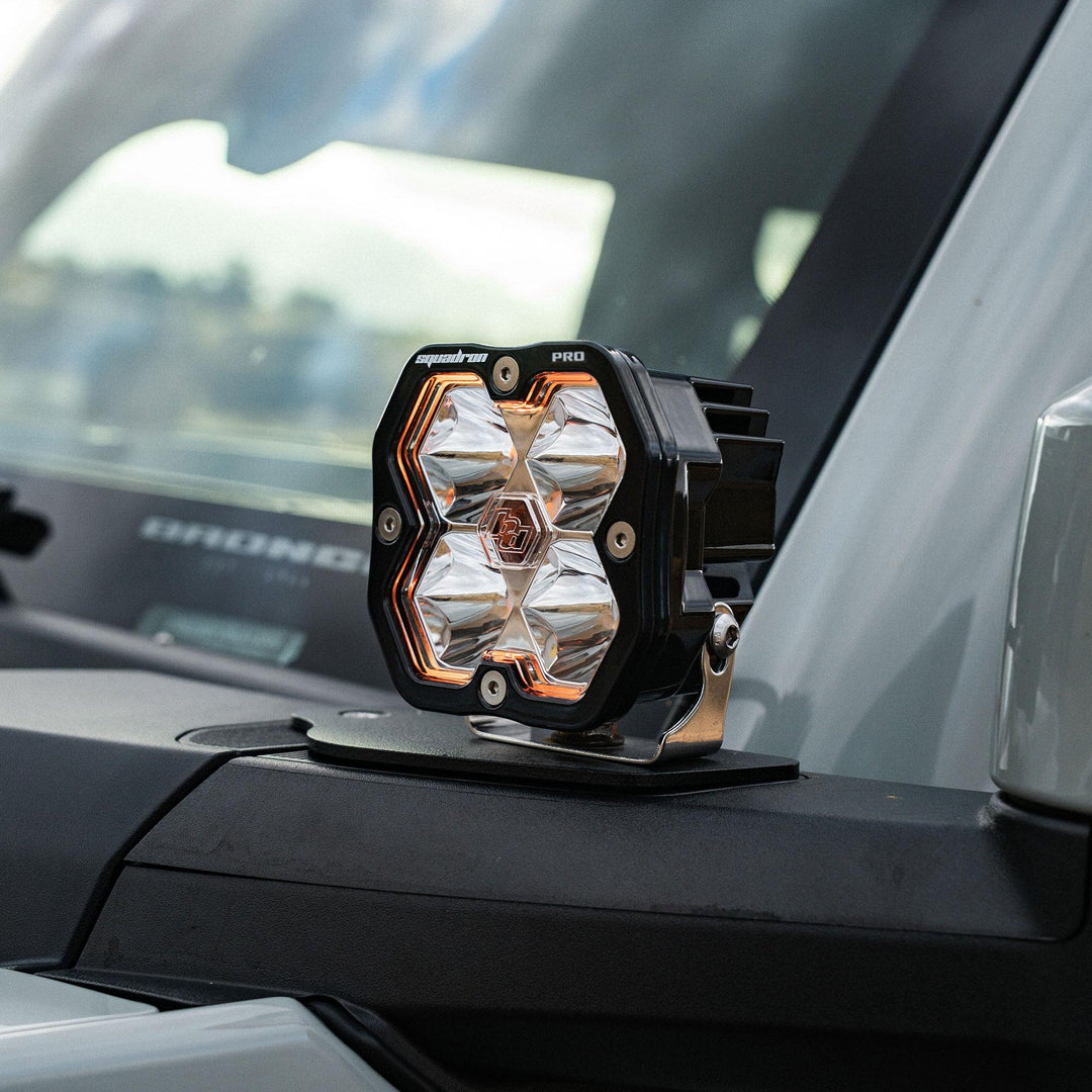 Squadron 2.0 Pro A-Pillar Light Kit Ford 2021-27 Bronco 2022-24 Bronco Raptor Toggle