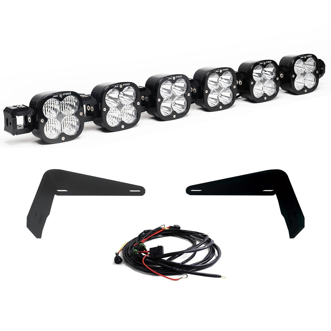XL Pro Linkable Sport Bumper Light Kit 21-26 Bronco 22-26 Bronco Raptor w/ OE Steel Bumper (Multi-Pattern Clear Toggle Wiring) 44-7775