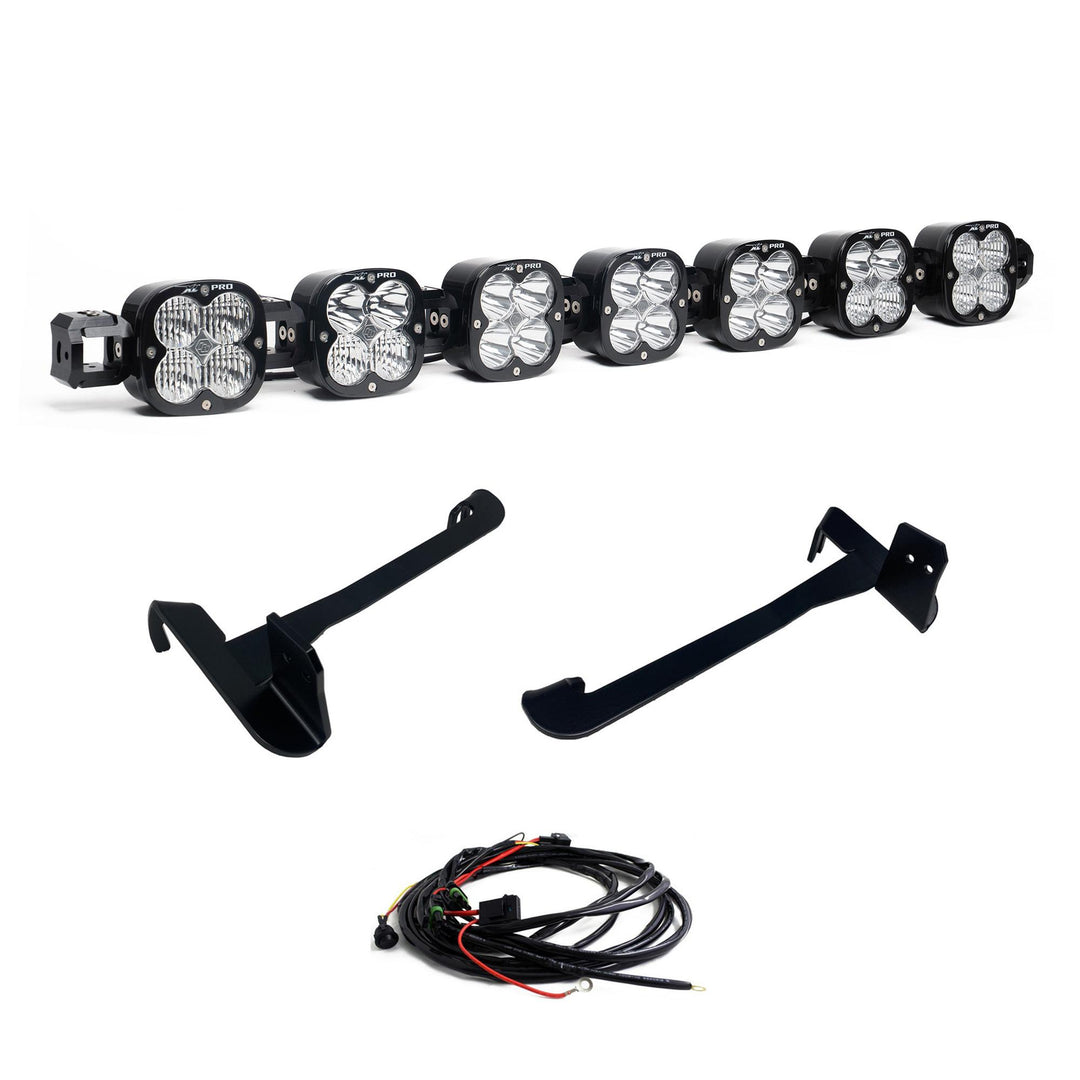 XL Pro Linkable Sport Bumper Light Kit 19-24 2500/3500/4500/5500 (Multi-Pattern Clear Toggle Wiring) 44-7777