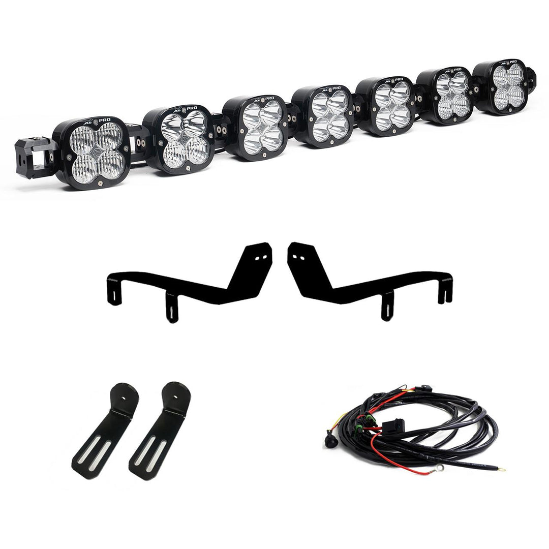 XL Pro Linkable Sport Bumper Light Kit 17-19 F-250/350 Super Duty (Multi-Pattern Clear Toggle Wiring) 44-7780