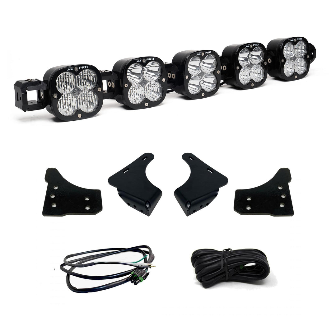 XL Pro Linkable Sport Bumper Light Kit 21-23 F-150 (Multi-Pattern Clear Upfitter Wiring) 44-7794-UP