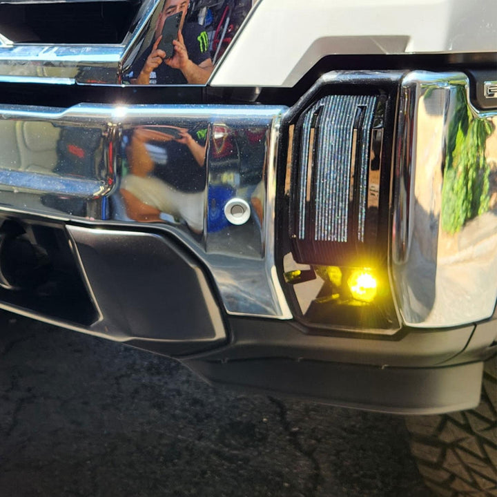S1 Fog Pocket Light Kit 2024-2025 Canyon, Yukon 24-25 Silverado/Sierra 1500/2500/3500 AT4-X Baja Amber 44-7879