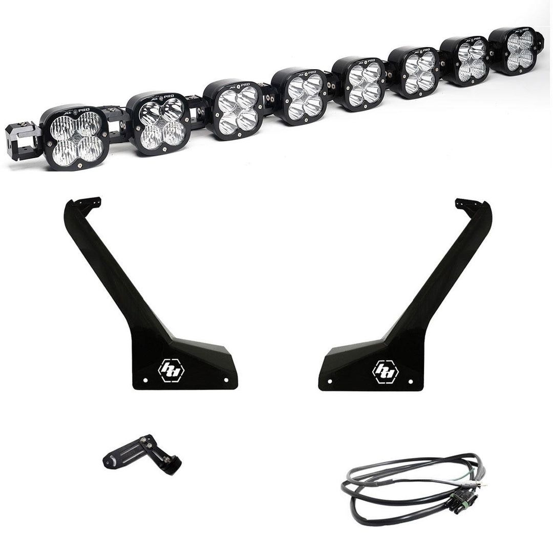 XL Pro Linkable Roof Mount Kit 20-26 Gladiator 18-26 Wrangler JL (Multi-Pattern Clear Upfitter Wiring) 44-7893-UP