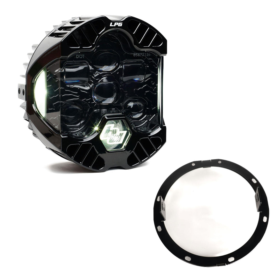 DOT LP6 LED Headlight Kit 2014-2023 Harley Davidson Street Glide (White) 44-8114