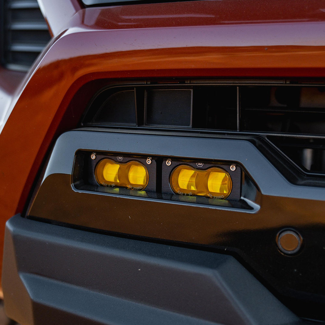 S2 SAE OEM Fog Light Replacement Kit 2024-On Toyota Tacoma TRD Pro/Trailhunter Amber